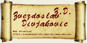 Zvezdoslav Divjaković vizit kartica